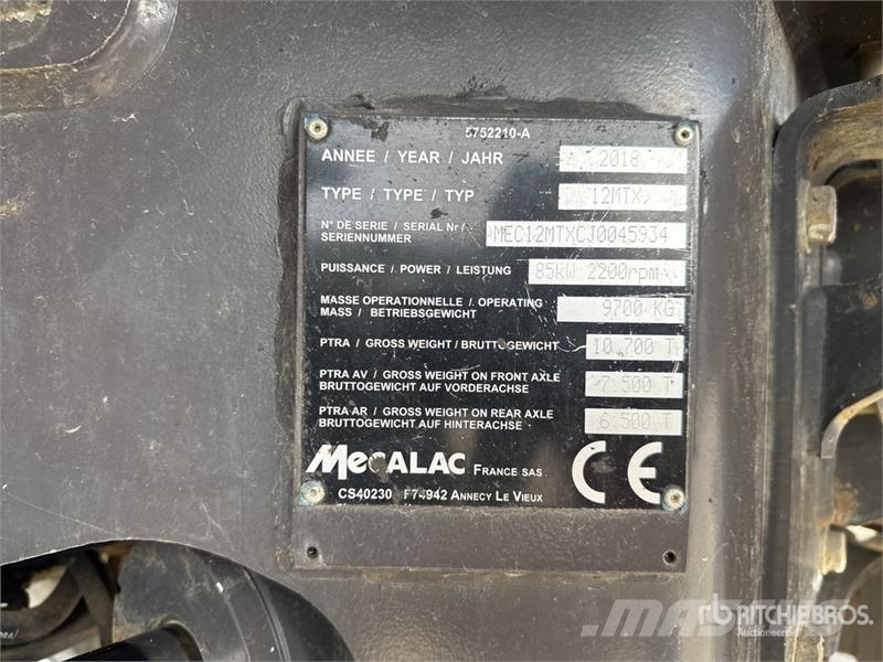 Mecalac 12MXT Mobilbagger
