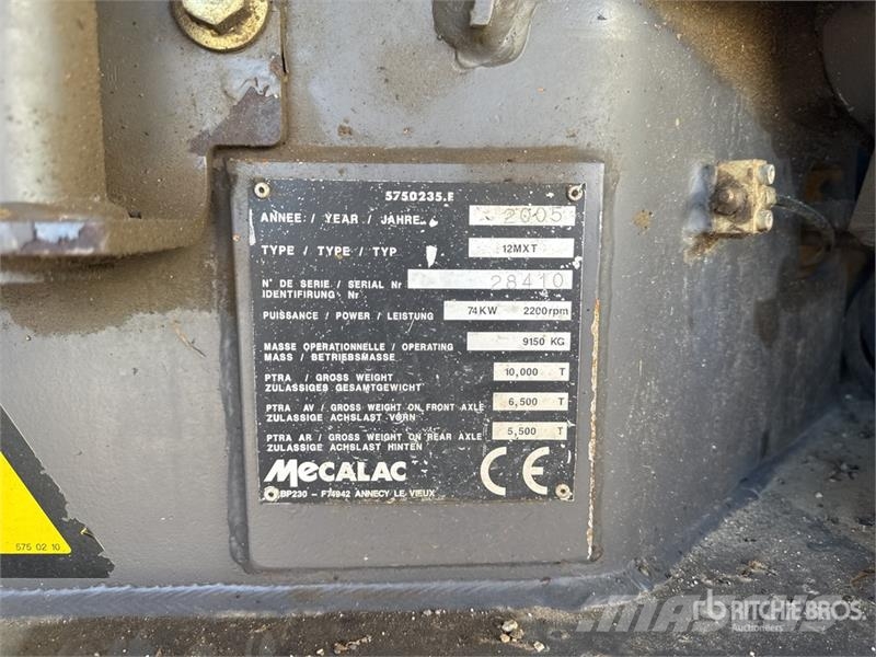 Mecalac 12MXT Hjulgrävare