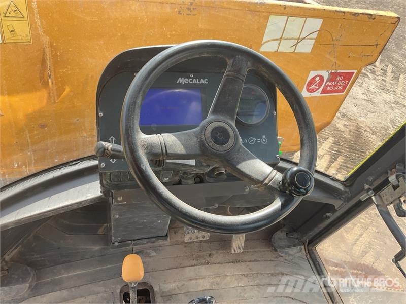 Mecalac 6MDX 6 ton 4x4 Dumper 側卸礦車