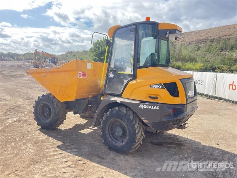 Mecalac 6MDX 6 ton 4x4 Dumper 側卸礦車