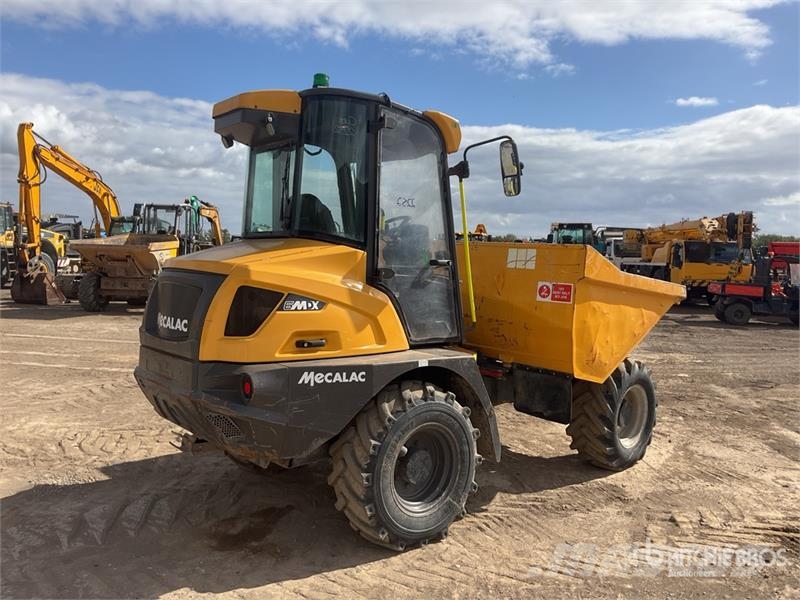 Mecalac 6MDX 6 ton 4x4 Dumper 側卸礦車