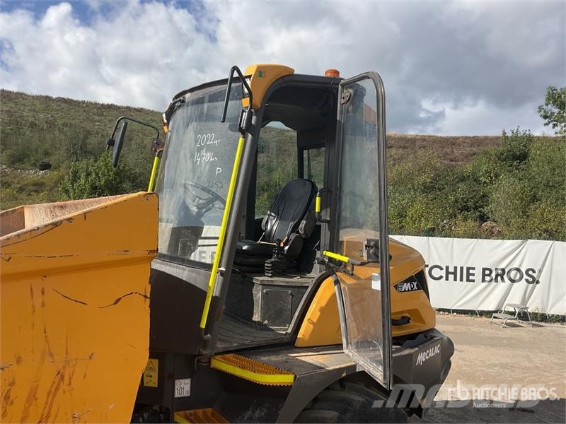 Mecalac 6MDX 6 ton 4x4 Dumper 側卸礦車