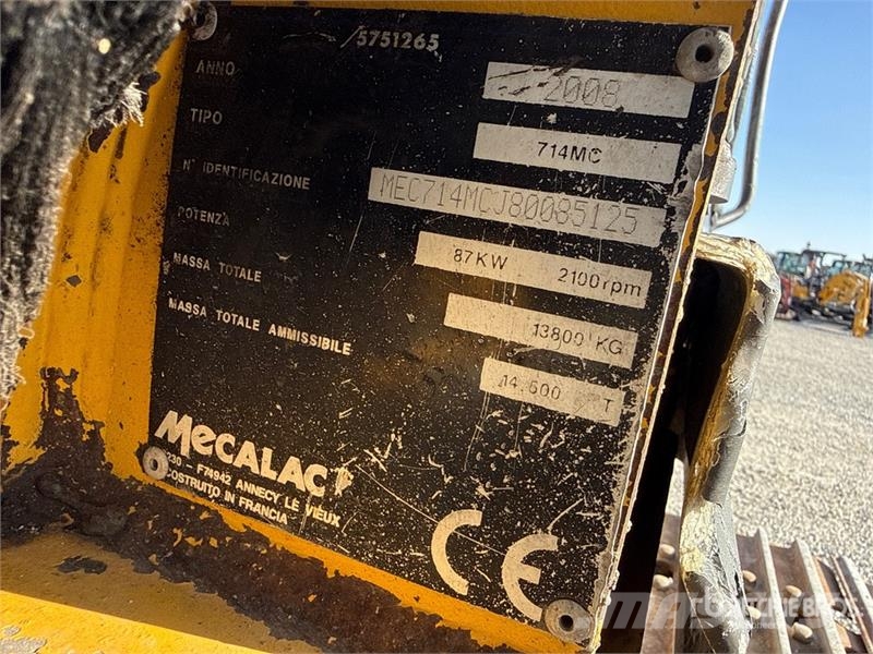 Mecalac 714MC Tracked Excavator Crawler excavators