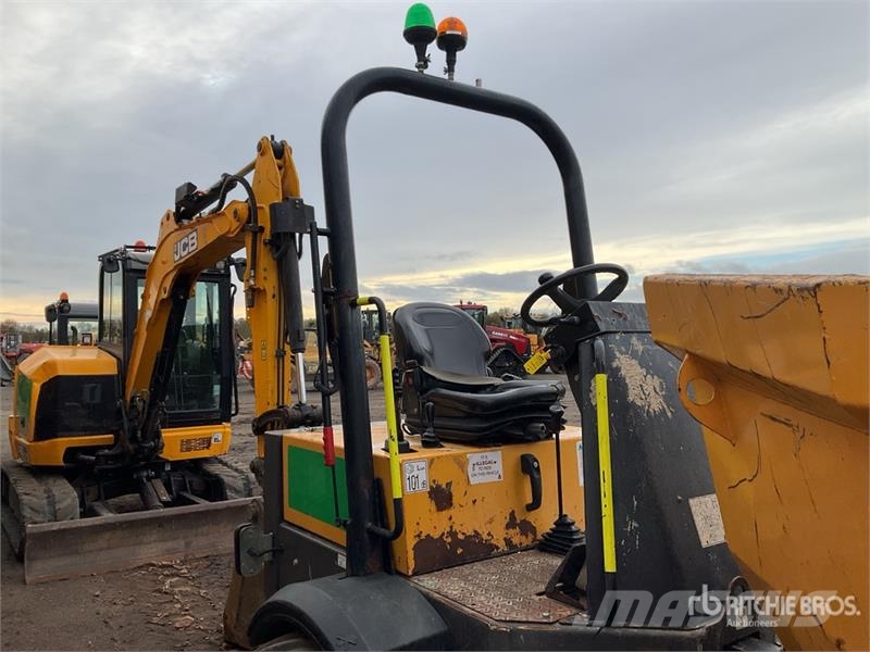 Mecalac TA3 3 ton 4x4 Swivel Dumper Site dumpers