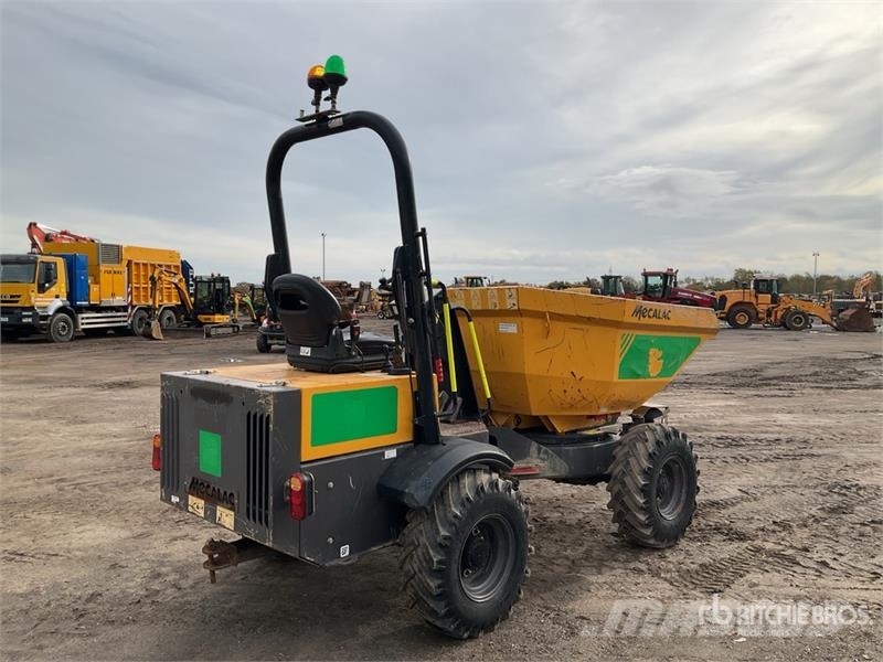 Mecalac TA3 3 ton 4x4 Swivel Dumper Site dumpers