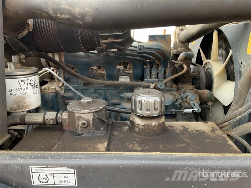 Mecalac TA3 3 ton 4x4 Swivel Dumper Site dumpers