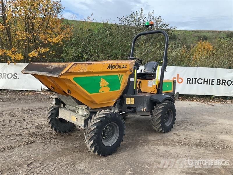 Mecalac TA3 3 ton 4x4 Swivel Dumper Site dumpers