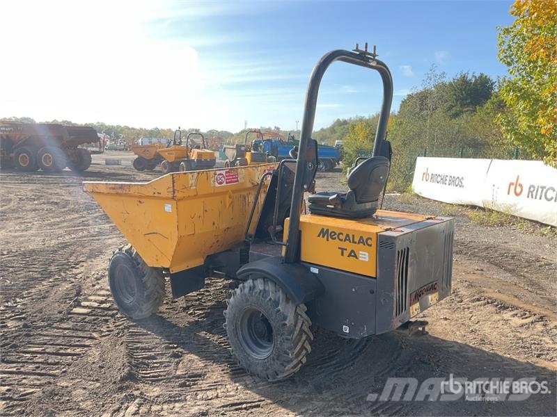 Mecalac TA3 3 ton 4x4 Dumper Wozidła kolebkowe
