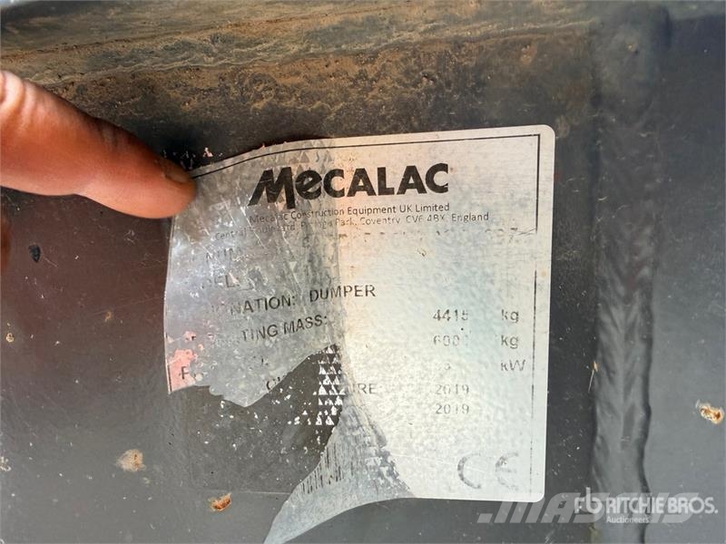 Mecalac TA6 6 t Hi-Tip Dumper Ne cestni demperji