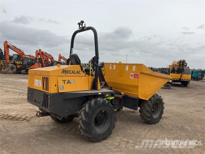 Mecalac TA6 6 ton 4x4 Dumper Stavebné sklápače