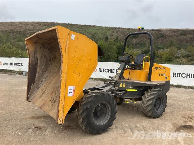 Mecalac TA6 6 ton 4x4 Dumper Stavebné sklápače