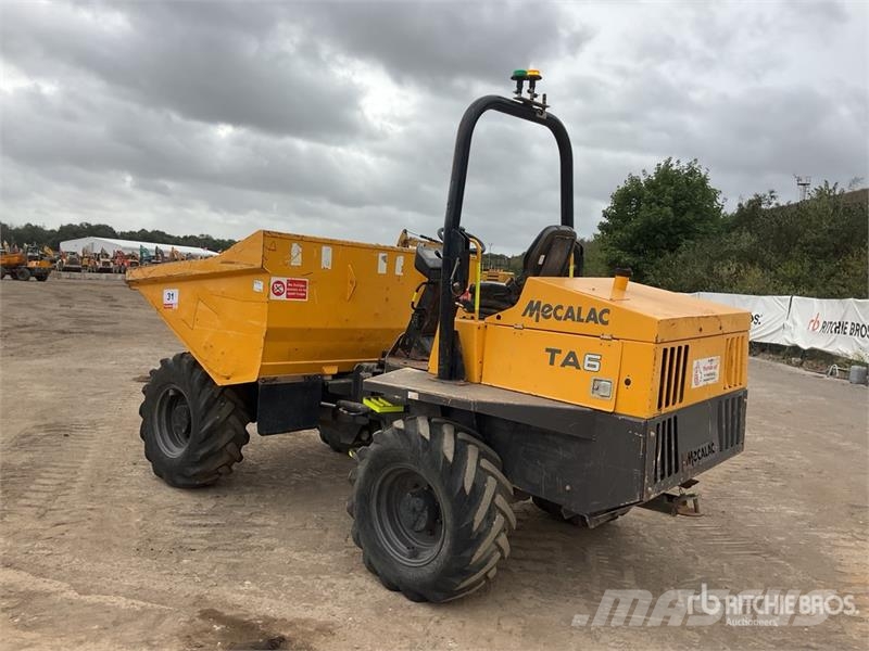 Mecalac TA6 6 ton 4x4 Dumper Stavebné sklápače