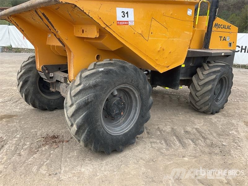 Mecalac TA6 6 ton 4x4 Dumper Stavebné sklápače