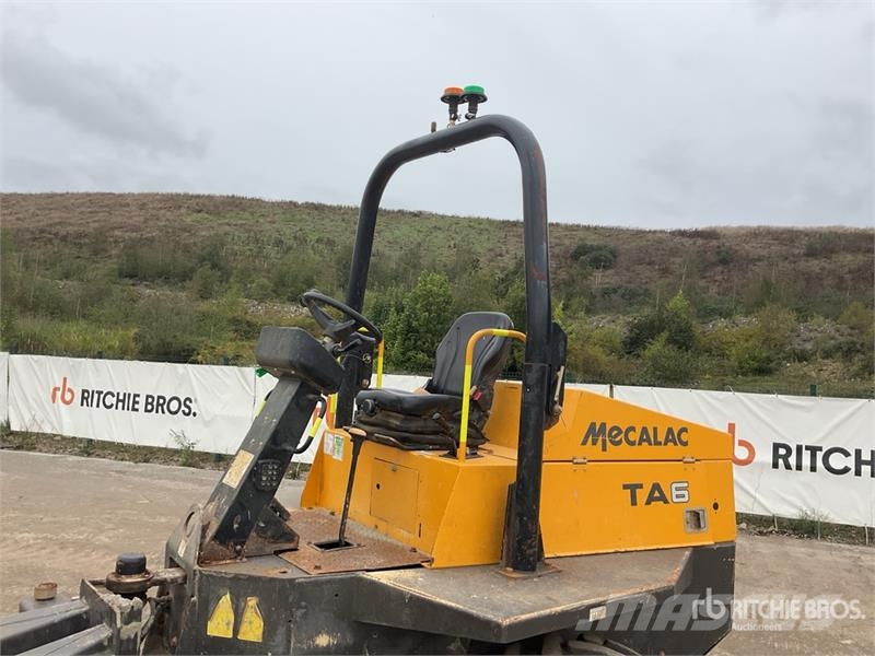 Mecalac TA6 6 ton 4x4 Dumper Stavebné sklápače