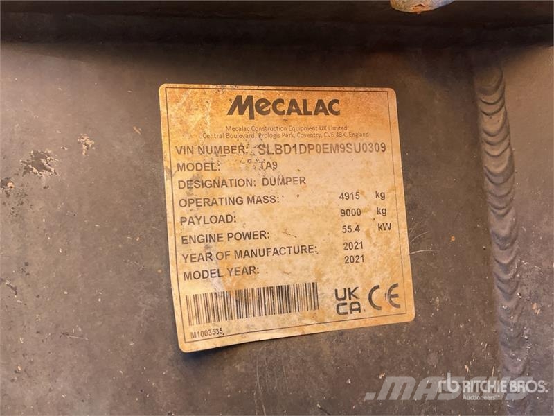 Mecalac TA9 Väikekallurid
