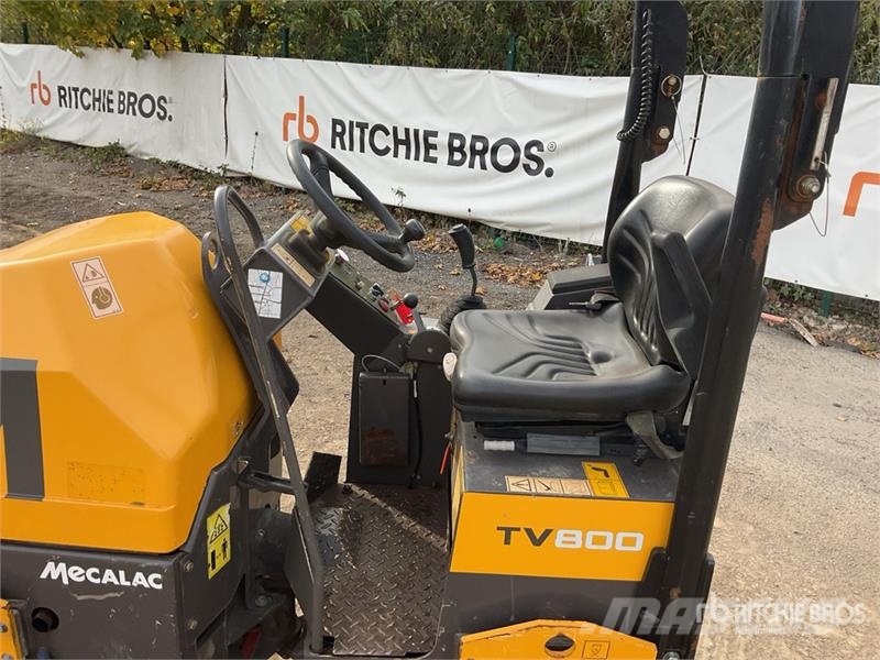 Mecalac TV800 Double Drum Roller Walce dwubębnowe