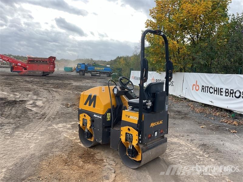 Mecalac TV800 Double Drum Roller Walce dwubębnowe