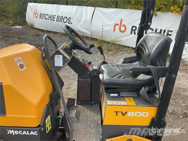 Mecalac TV800 Double Drum Roller Walce dwubębnowe