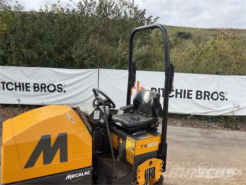 Mecalac TV800 Double Drum Roller Walce dwubębnowe