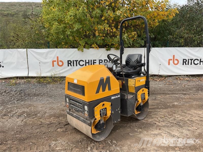 Mecalac TV800 Double Drum Roller Walce dwubębnowe