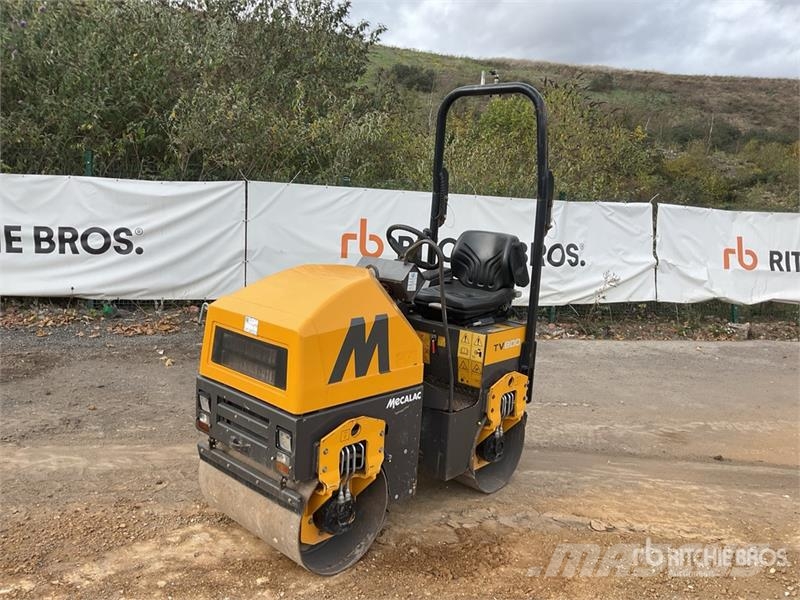 Mecalac TV800 Double Drum Roller Walce dwubębnowe