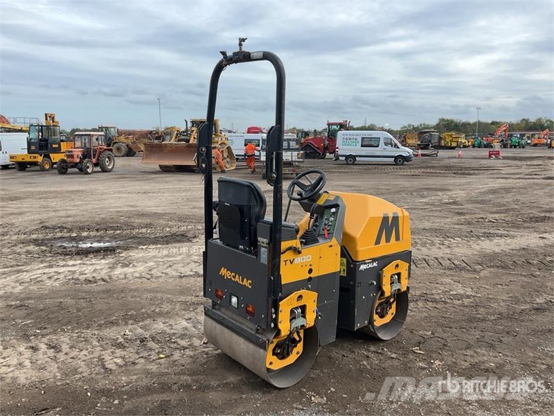 Mecalac TV800 Double Drum Roller Walce dwubębnowe