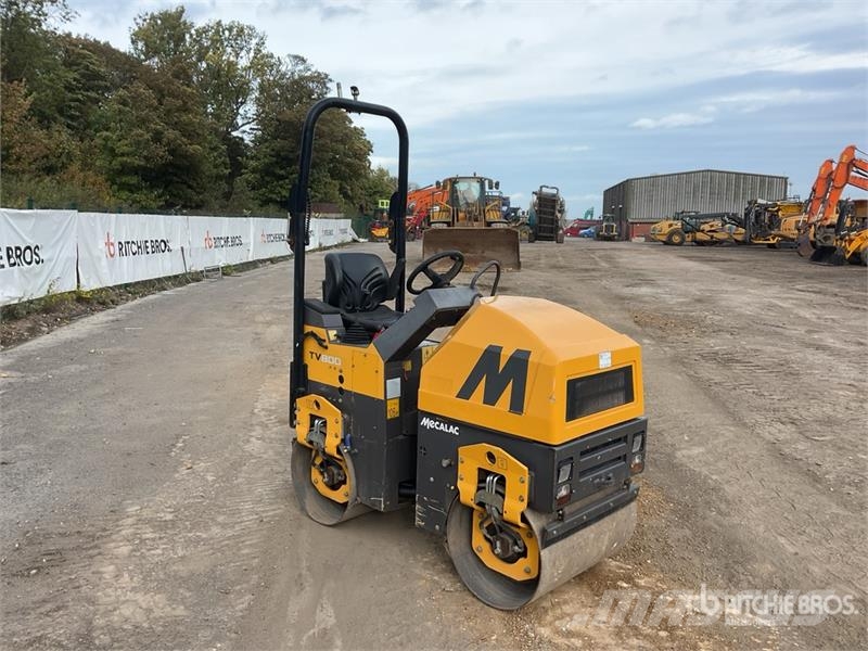 Mecalac TV800 Double Drum Roller Walce dwubębnowe
