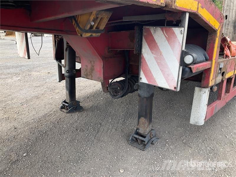 Mega MNN Quad/A Extendable Extendable Step Deck Trailer Dieplader