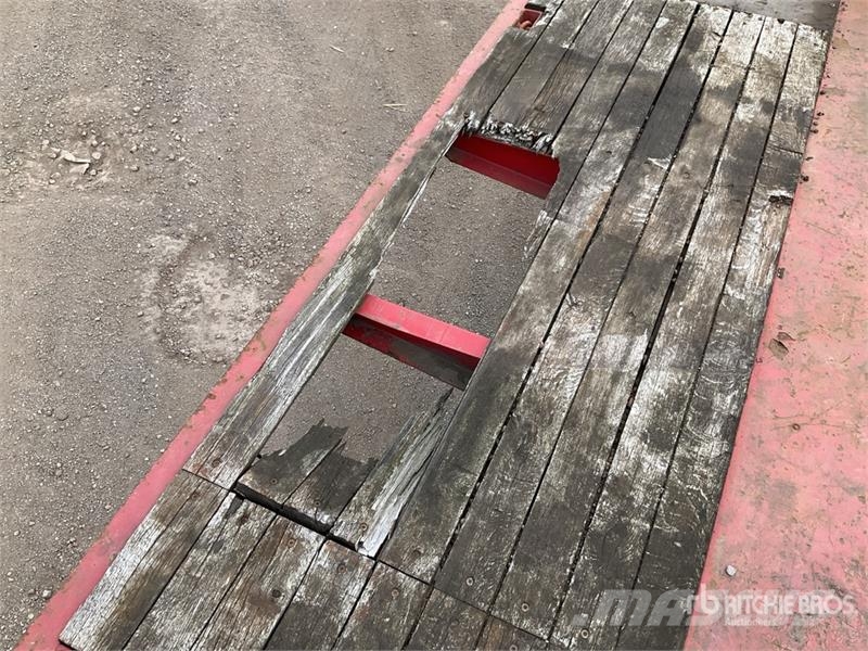 Mega MNN Quad/A Extendable Extendable Step Deck Trailer Dieplader