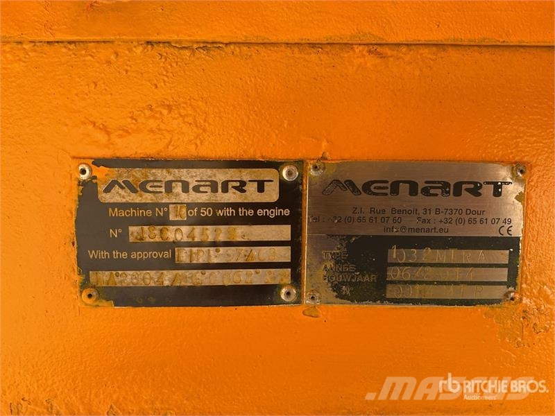 Menart 1032 MTRA Compost Turner Other components