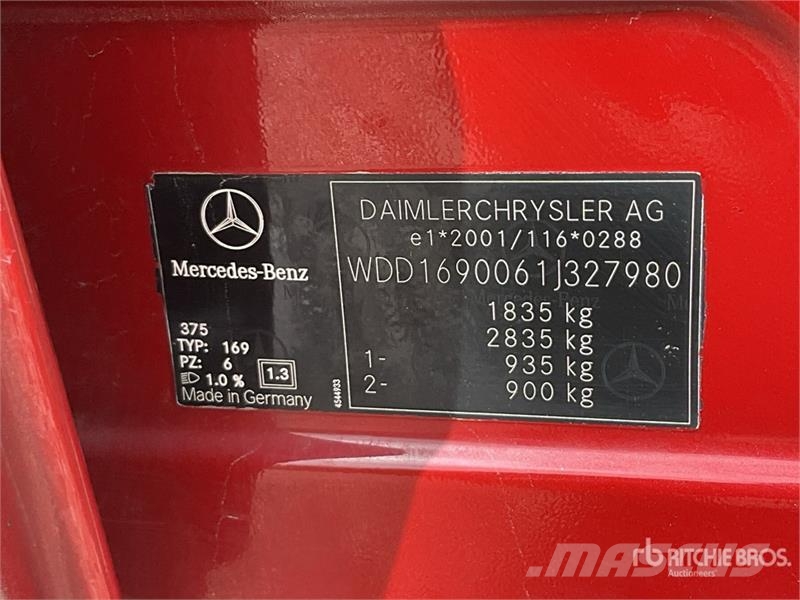 Mercedes-Benz A160 Automobile سيارات