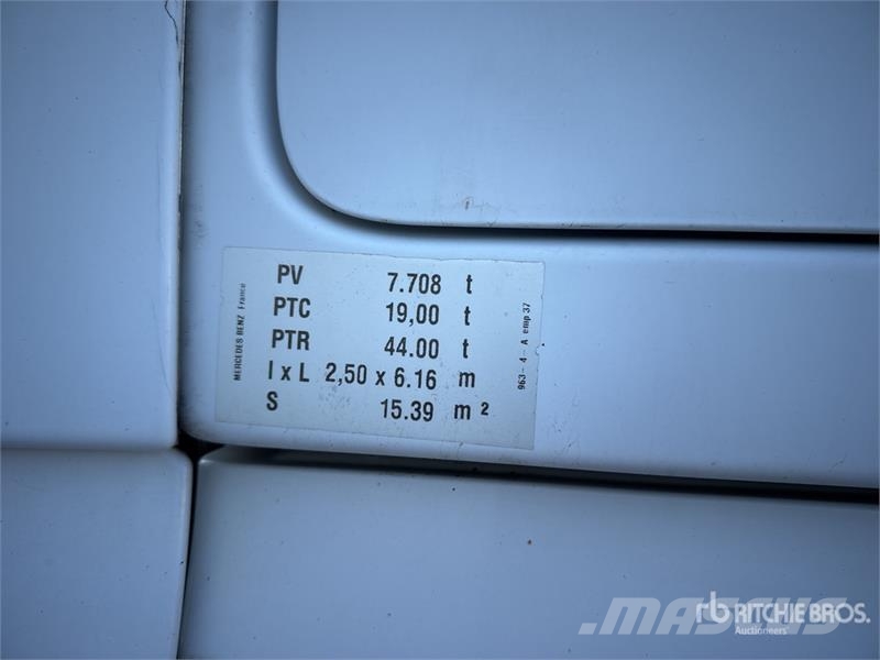 Mercedes-Benz Actros 1842 4x2 Tracteur Routier Cabine Couchette Naudoti vilkikai