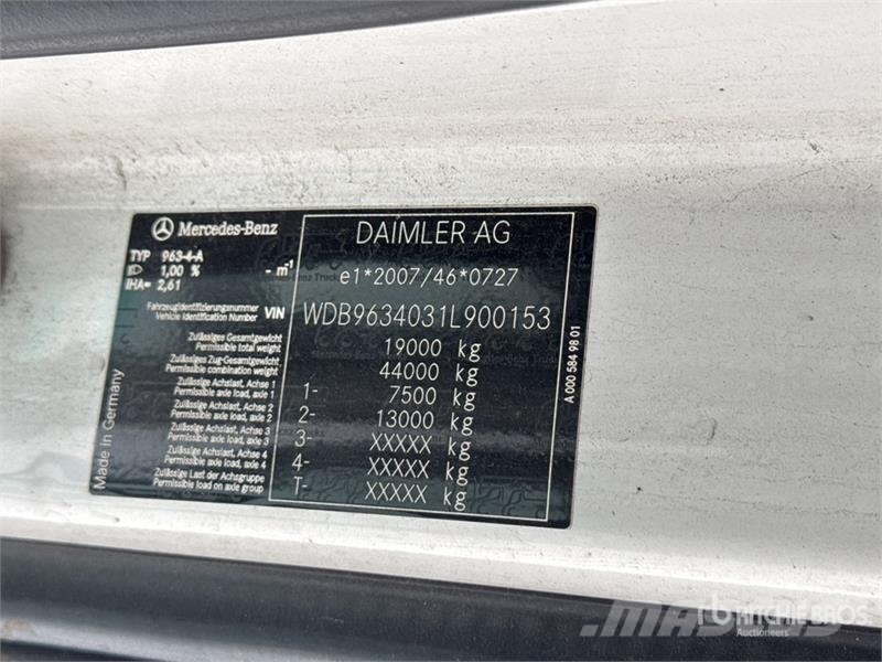 Mercedes-Benz Actros 1842 4x2 Tracteur Routier Cabine Couchette Τράκτορες