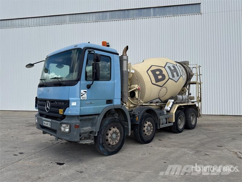 Mercedes-Benz Actros 3236 8x4 Camion Malaxeur 8x4 Mixer Truck Concrete trucks