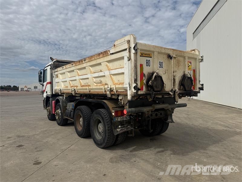 Mercedes-Benz Actros 3236 8x4 Camion Bi Benne Tri/A Dump Truck 덤프 트럭