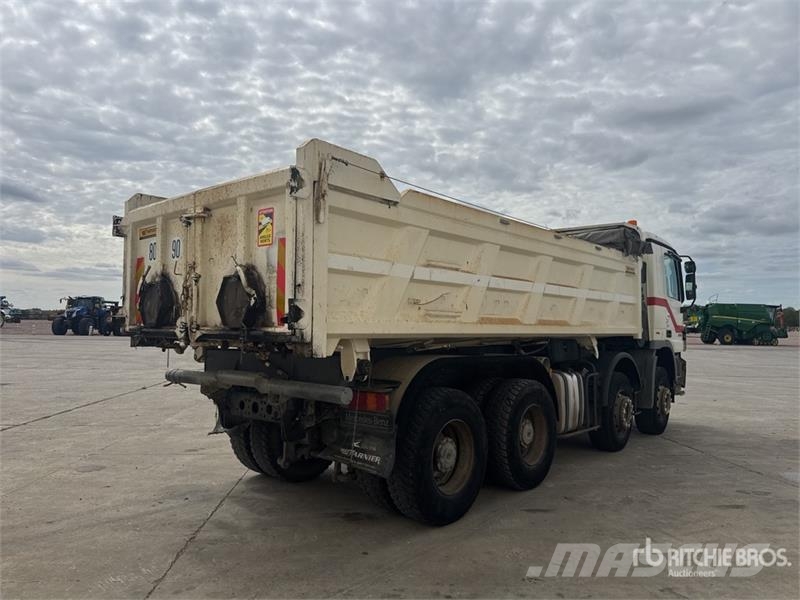 Mercedes-Benz Actros 3236 8x4 Camion Bi Benne Tri/A Dump Truck 덤프 트럭