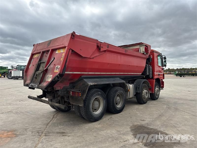 Mercedes-Benz Actros 4141 8x4 Camion Benne Tri/A Dump Truck Pašizgāzējs