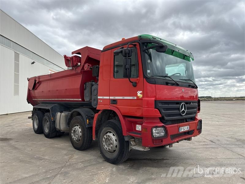 Mercedes-Benz Actros 4141 8x4 Camion Benne Tri/A Dump Truck Pašizgāzējs