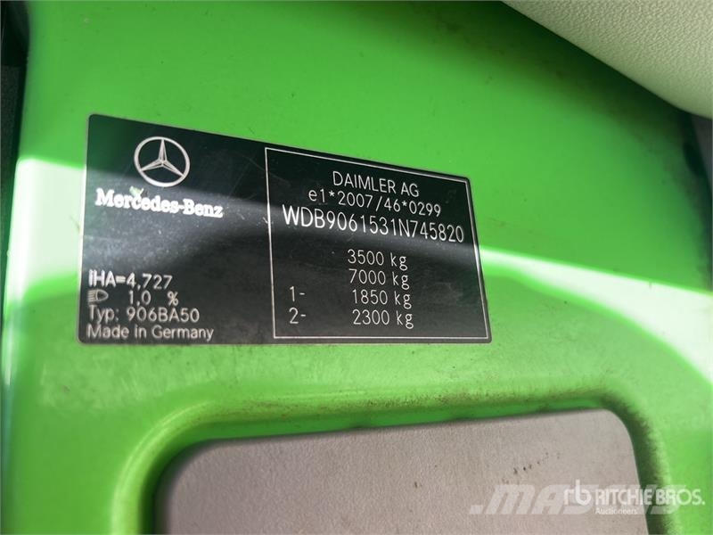 Mercedes-Benz SPRINTER 514 CDI Camion Benne Dump Truck شاحنات قلابة