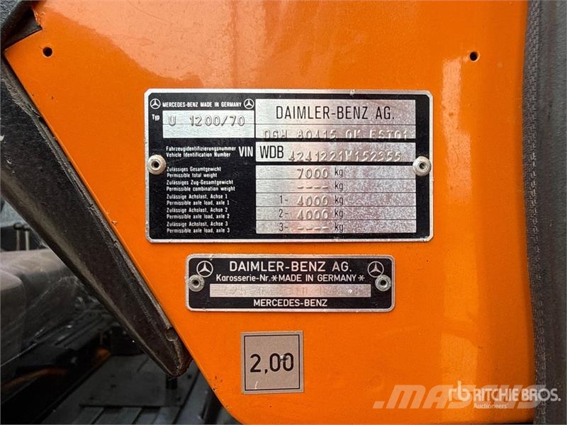 Mercedes-Benz Unimog Veicoli municipali