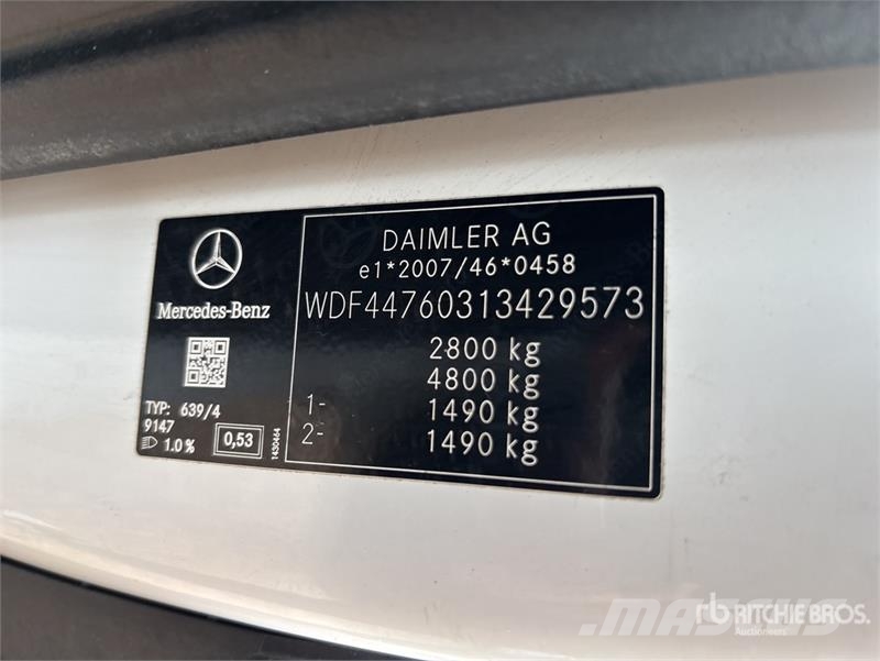 Mercedes-Benz Vito Cargo Van Panel vans