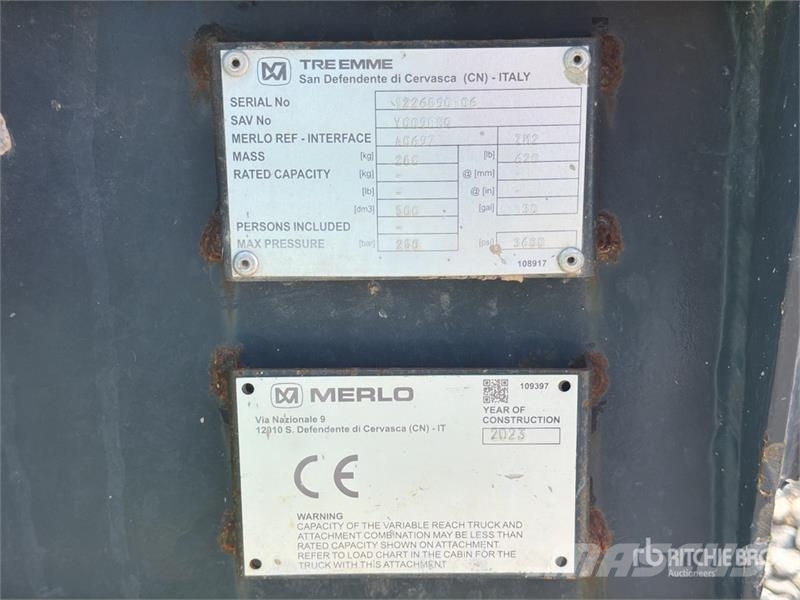Merlo E-Worker 25.5-90 Electric Telehandler Teleskopski viličari