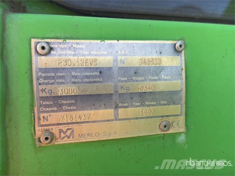 Merlo P30.12 EVS Telehandler Carretillas telescópicas
