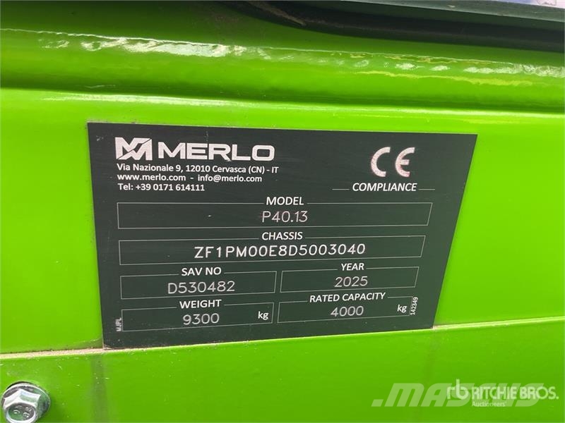 Merlo P40.13 Telehandler (Unused) Teleskooplaadurid
