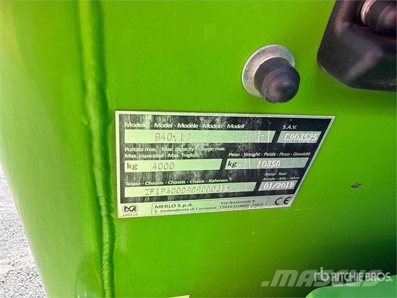 Merlo P40.17 مناولات متداخلة