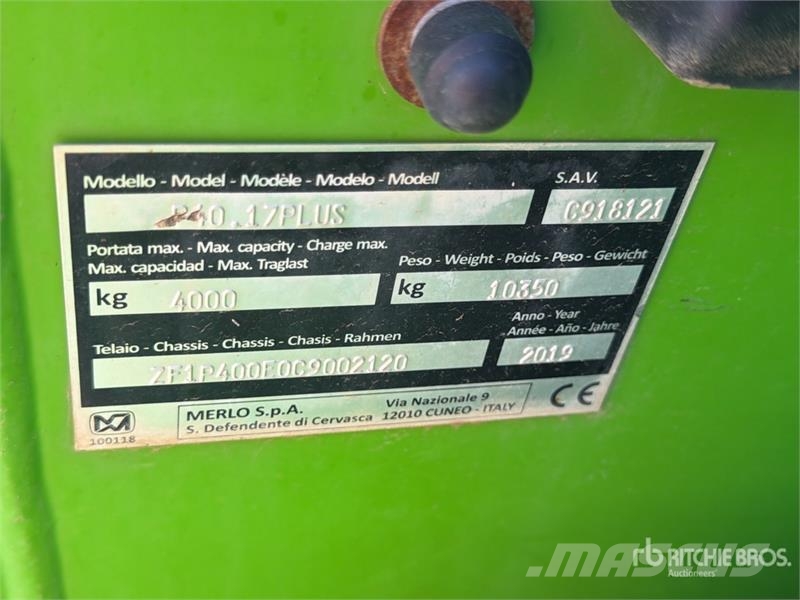 Merlo P40.17 Телескопични товарачи