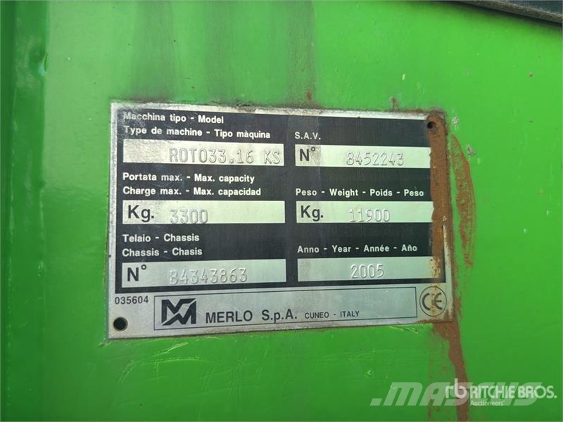 Merlo ROTO 33.16KS Τηλεσκοπικοί ανυψωτές