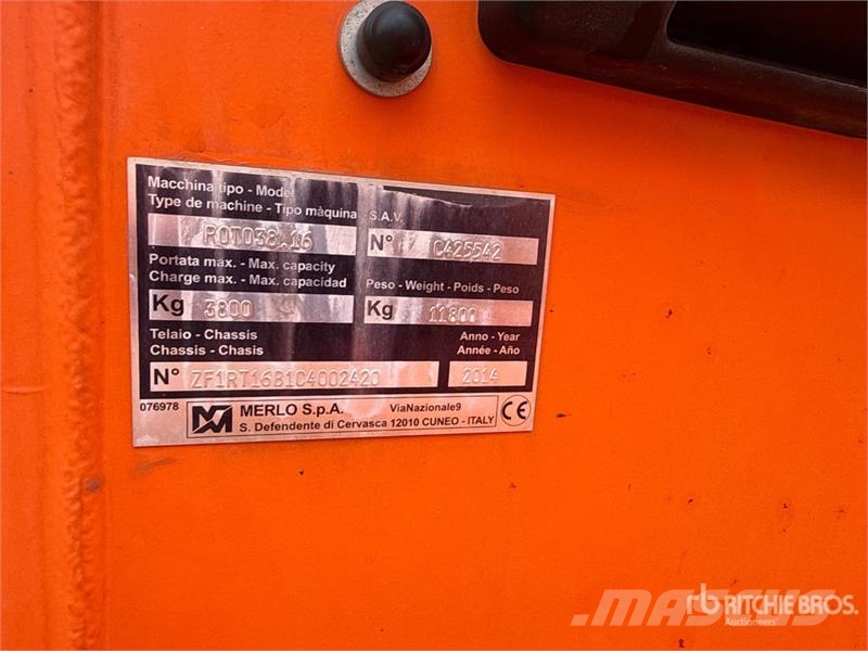 Merlo ROTO 38.16 Telehandler Carretillas telescópicas