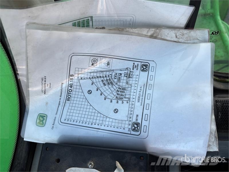 Merlo ROTO 40.18S Telehandler Teleskopski viličarji