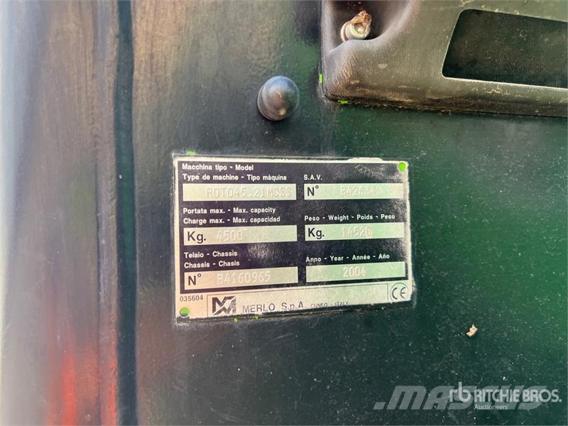 Merlo Roto 45.21 Telehandler Teleskopski viličarji